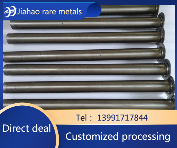 Zirconium sieve tube